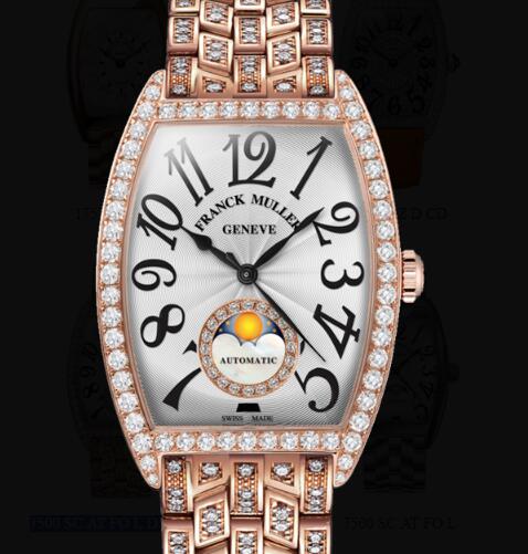 Review Franck Muller Cintrée Curvex Ladies Replica Watch for Sale Cheap Price 7500 SC AT FO L D1R CD 1R 5N